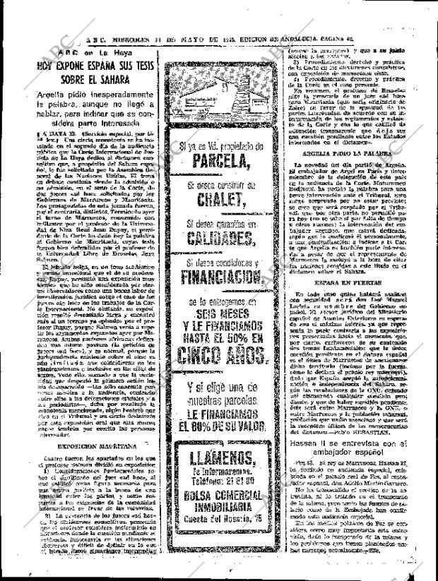 ABC SEVILLA 14-05-1975 página 42