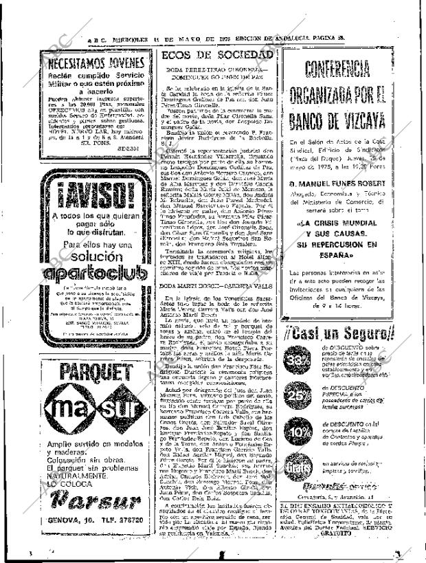 ABC SEVILLA 14-05-1975 página 58