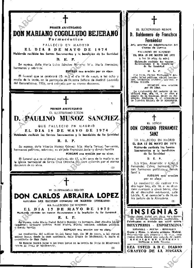 ABC MADRID 16-05-1975 página 106