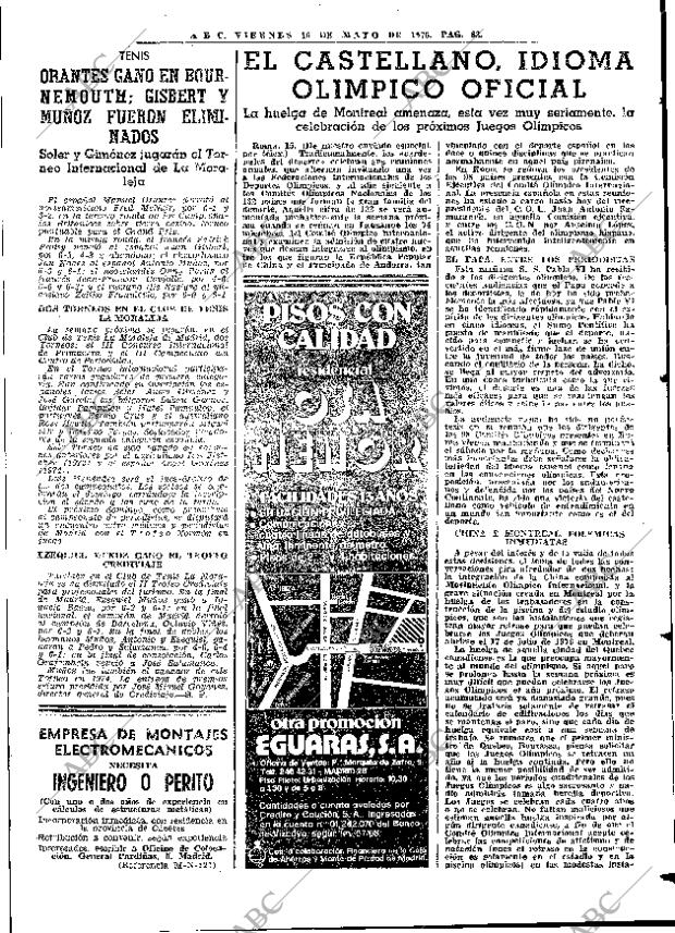 ABC MADRID 16-05-1975 página 111