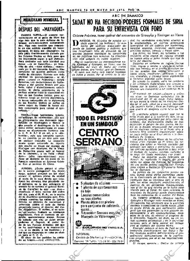 ABC MADRID 20-05-1975 página 39