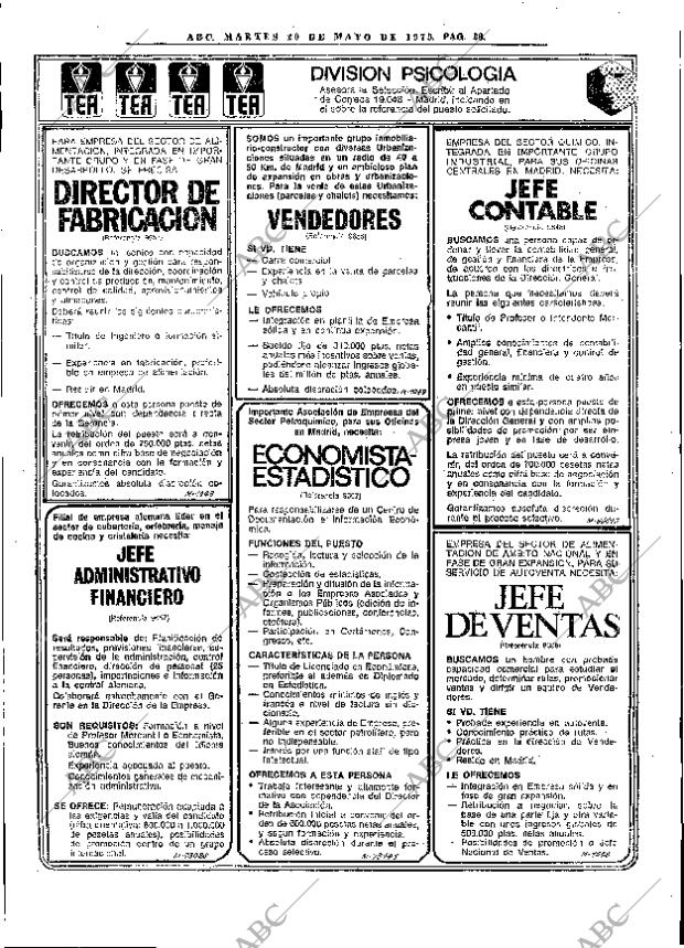 ABC MADRID 20-05-1975 página 56