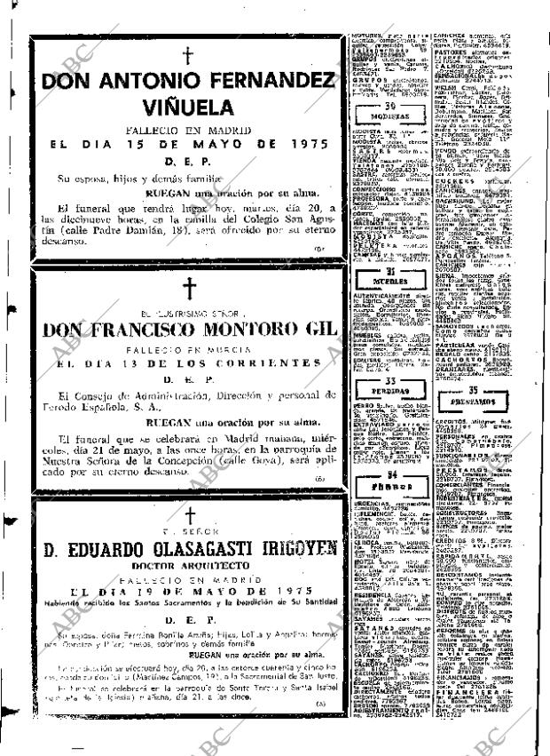 ABC MADRID 20-05-1975 página 92