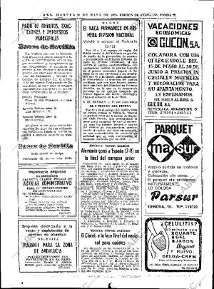 ABC SEVILLA 20-05-1975 página 72