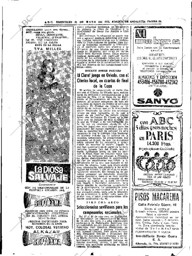 ABC SEVILLA 21-05-1975 página 64