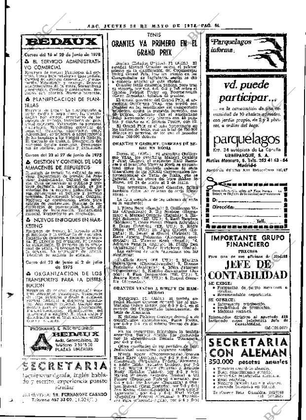 ABC MADRID 22-05-1975 página 104