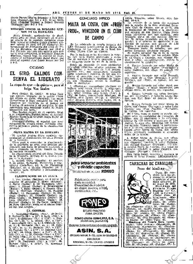 ABC MADRID 22-05-1975 página 105