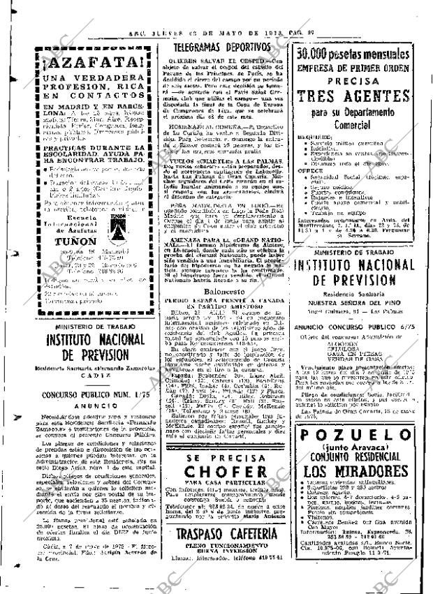 ABC MADRID 22-05-1975 página 106
