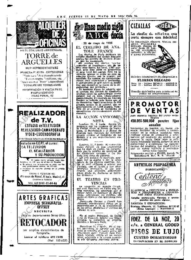 ABC MADRID 22-05-1975 página 114
