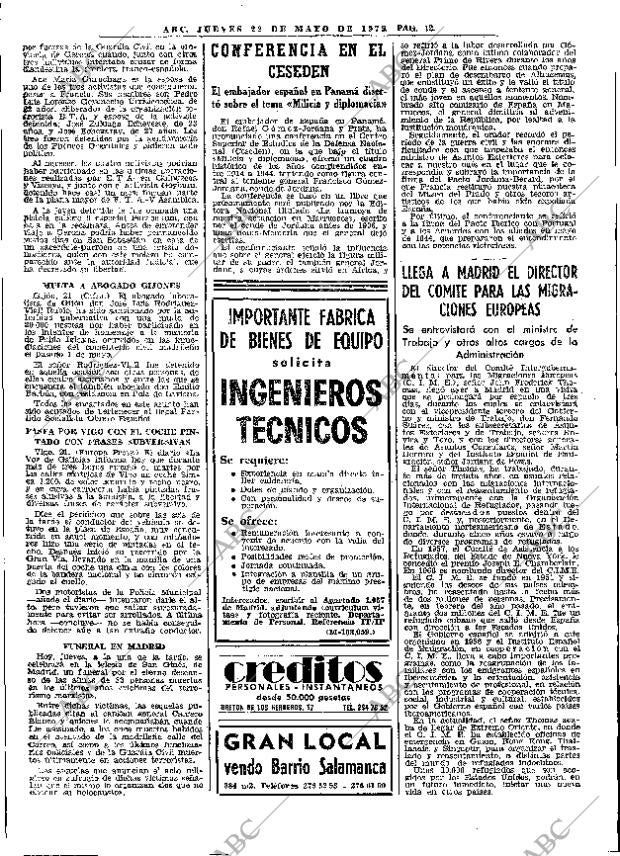 ABC MADRID 22-05-1975 página 32