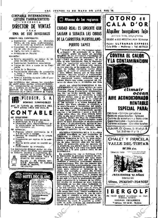 ABC MADRID 22-05-1975 página 48