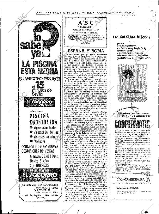 ABC SEVILLA 23-05-1975 página 34