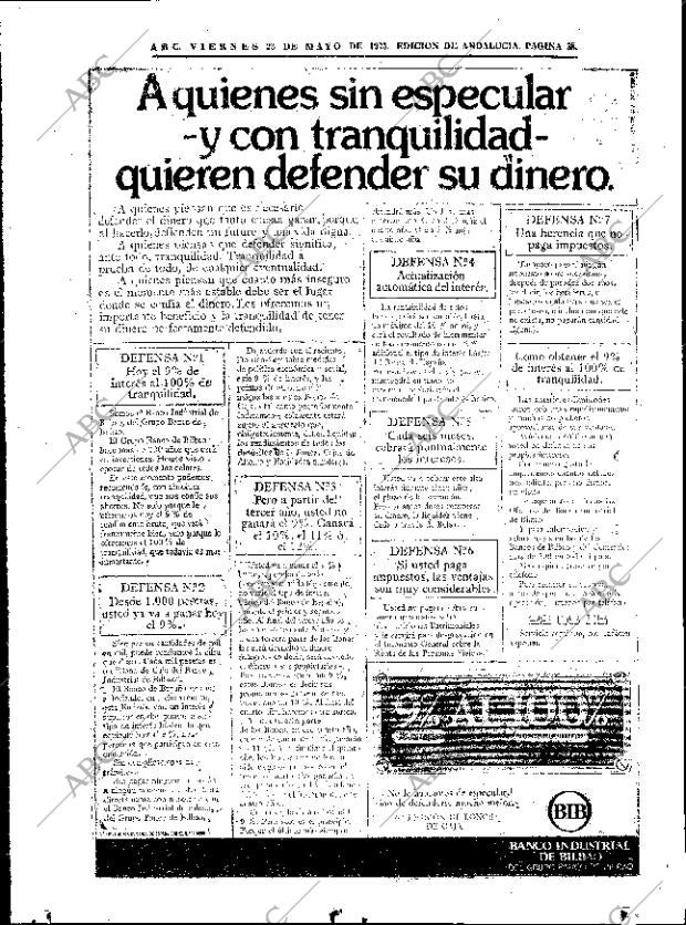 ABC SEVILLA 23-05-1975 página 52
