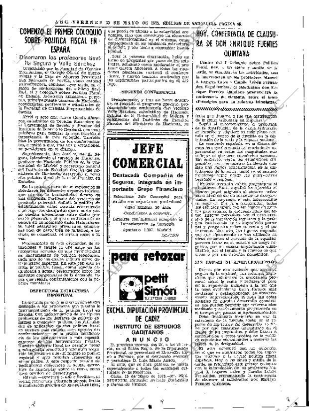 ABC SEVILLA 23-05-1975 página 55