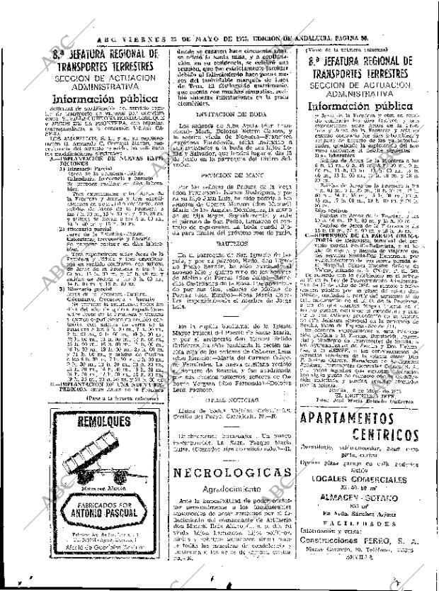 ABC SEVILLA 23-05-1975 página 58