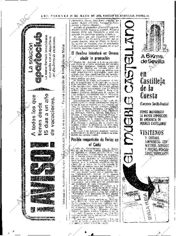 ABC SEVILLA 23-05-1975 página 60