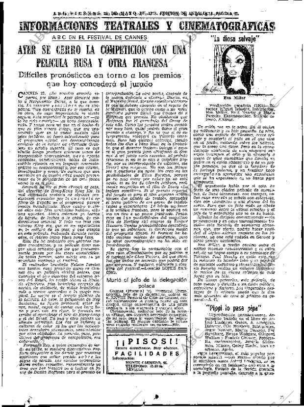 ABC SEVILLA 23-05-1975 página 67