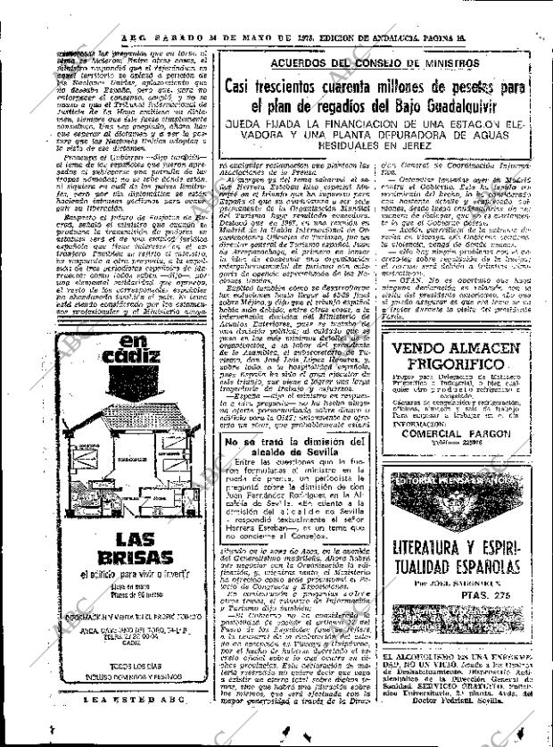 ABC SEVILLA 24-05-1975 página 16