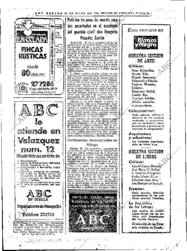 ABC SEVILLA 24-05-1975 página 24