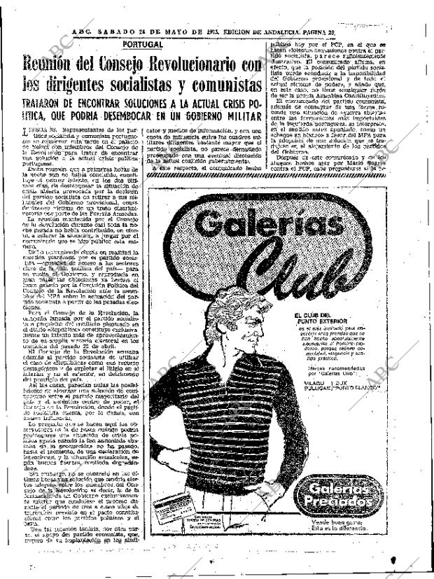 ABC SEVILLA 24-05-1975 página 29