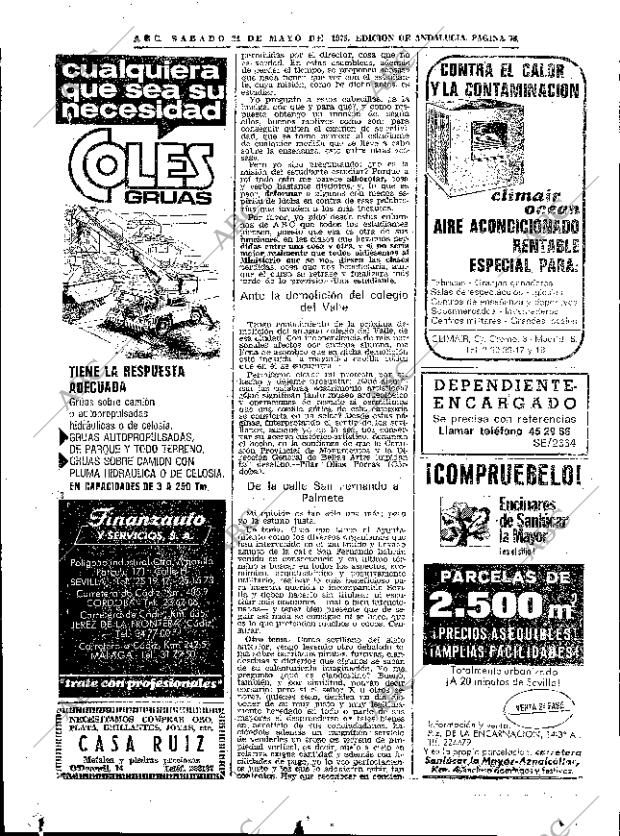 ABC SEVILLA 24-05-1975 página 78