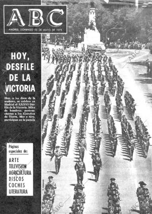 ABC MADRID 25-05-1975 página 1