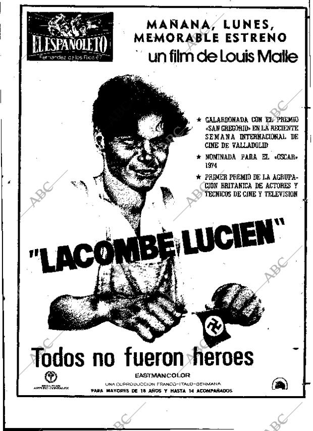 ABC MADRID 25-05-1975 página 125