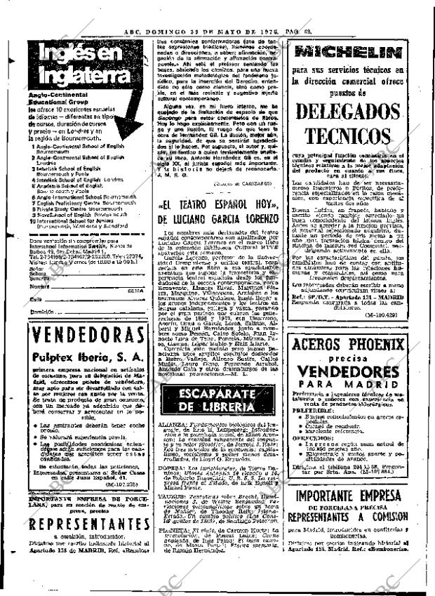 ABC MADRID 25-05-1975 página 68