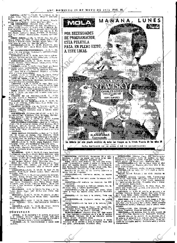 ABC MADRID 25-05-1975 página 74