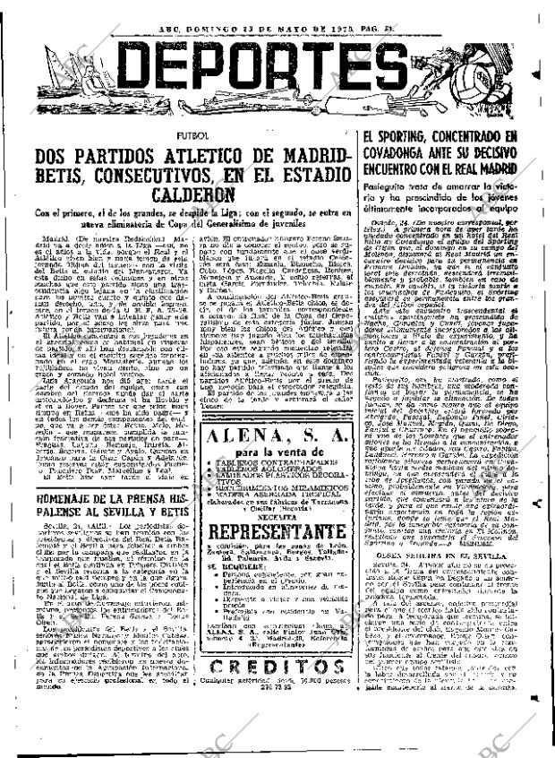ABC MADRID 25-05-1975 página 97