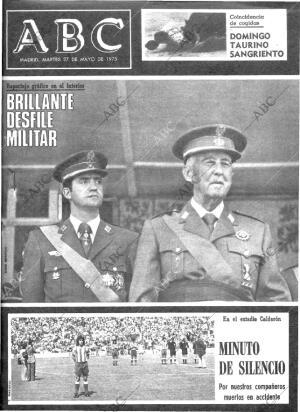 ABC MADRID 27-05-1975 página 1