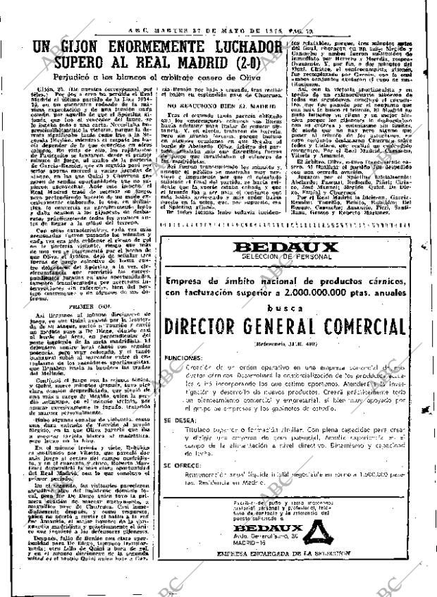 ABC MADRID 27-05-1975 página 109