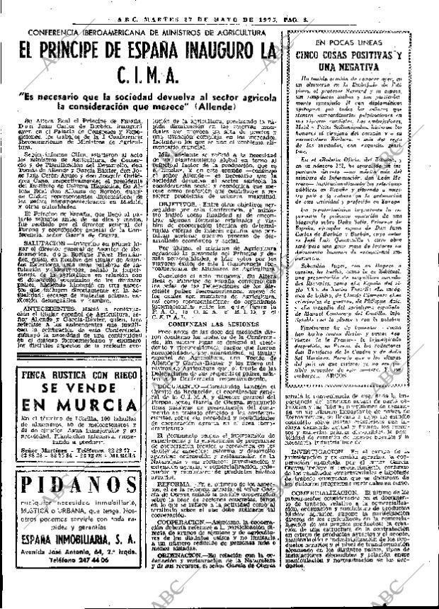 ABC MADRID 27-05-1975 página 38