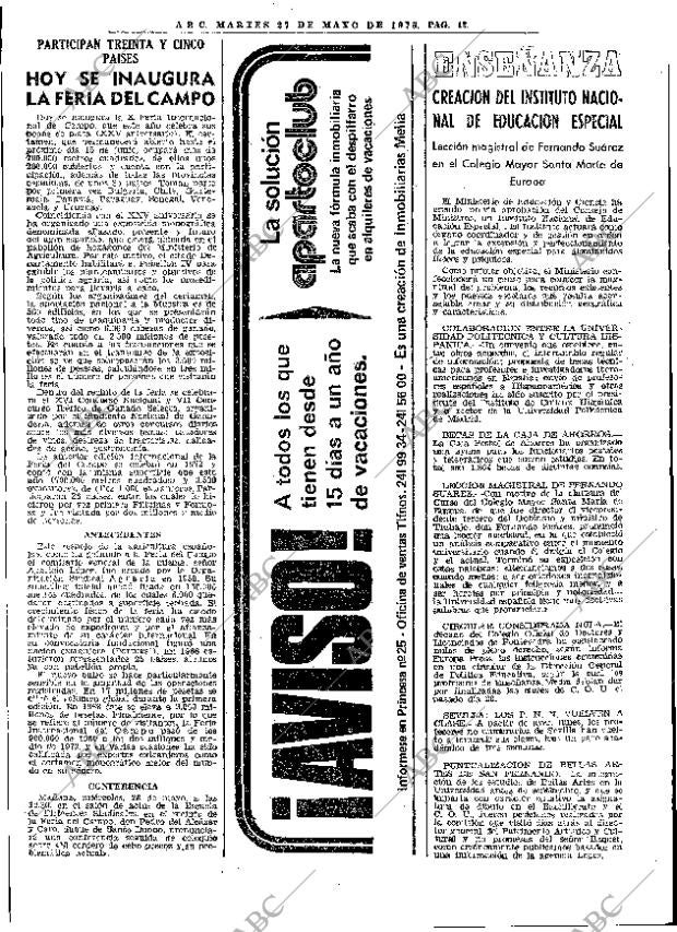 ABC MADRID 27-05-1975 página 42