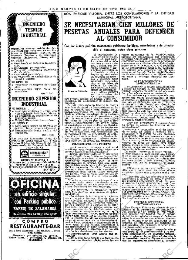ABC MADRID 27-05-1975 página 62