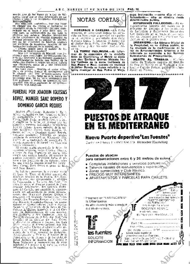 ABC MADRID 27-05-1975 página 63