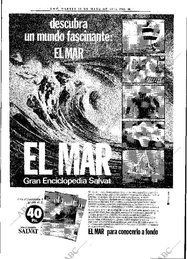 ABC MADRID 27-05-1975 página 70