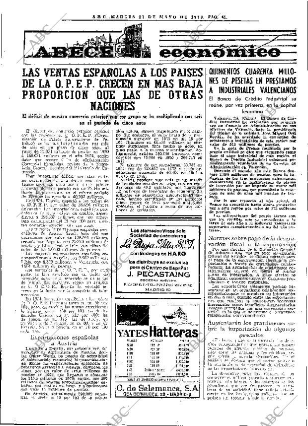 ABC MADRID 27-05-1975 página 71