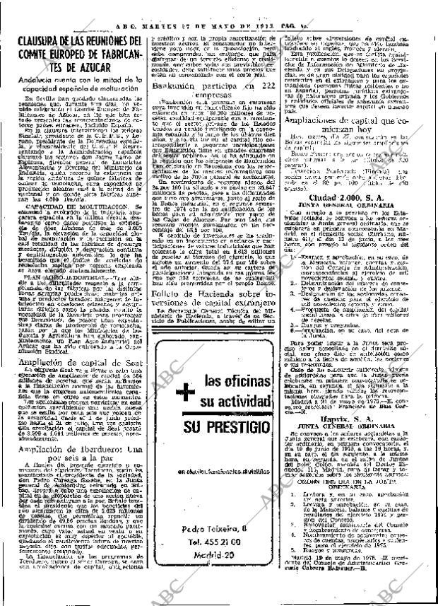 ABC MADRID 27-05-1975 página 72