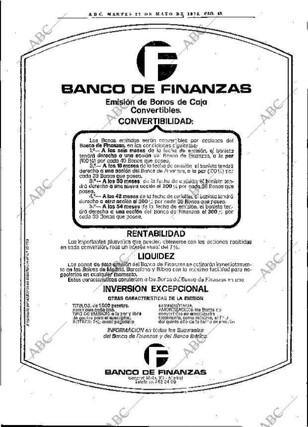 ABC MADRID 27-05-1975 página 75