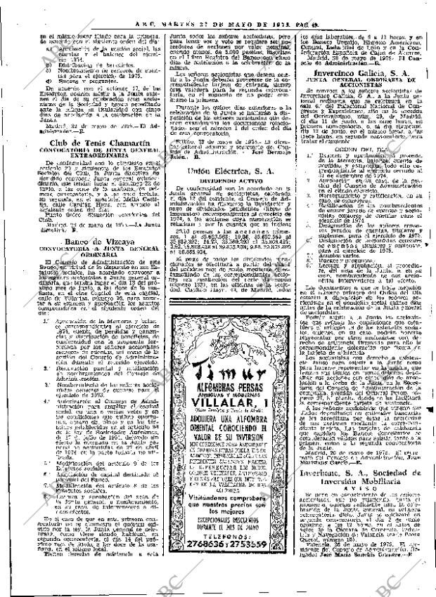 ABC MADRID 27-05-1975 página 79