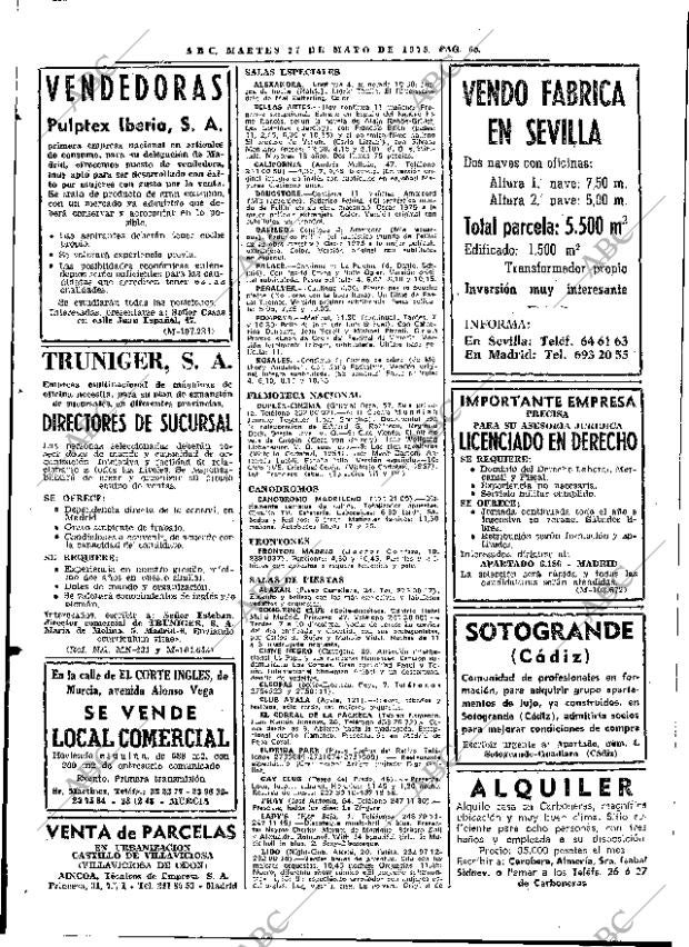 ABC MADRID 27-05-1975 página 88