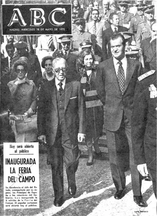 ABC MADRID 28-05-1975 página 1