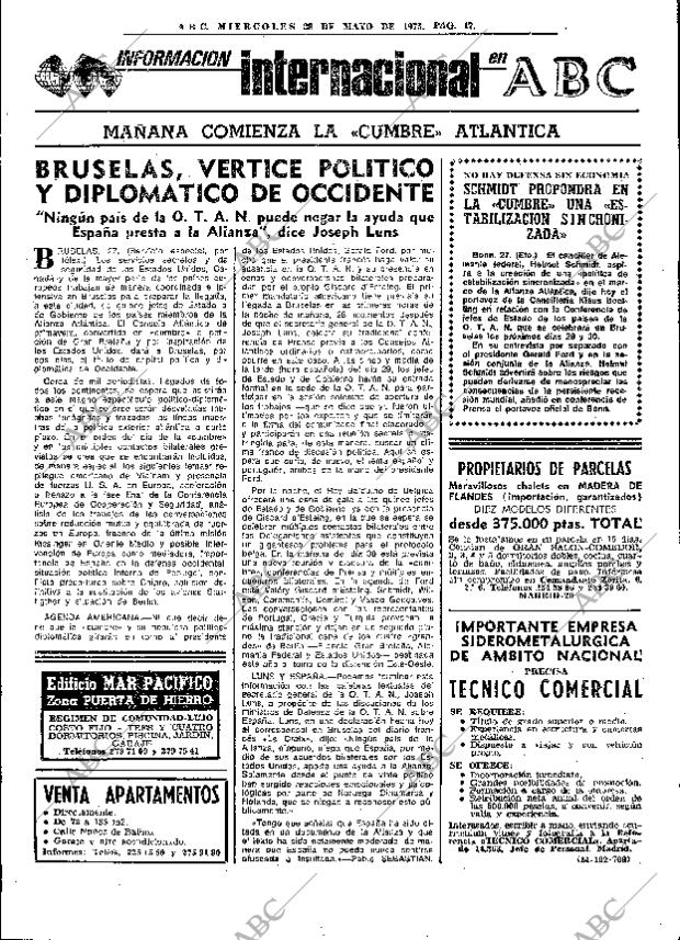 ABC MADRID 28-05-1975 página 43