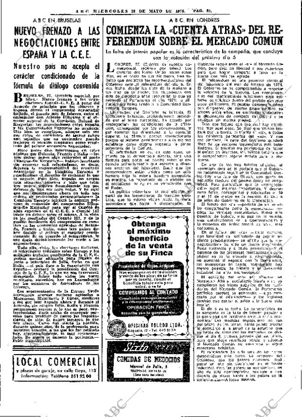 ABC MADRID 28-05-1975 página 47