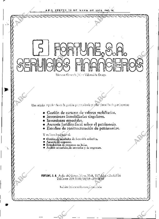 ABC MADRID 29-05-1975 página 100
