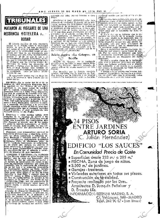 ABC MADRID 29-05-1975 página 109
