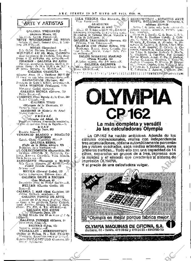 ABC MADRID 29-05-1975 página 57