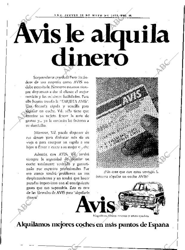 ABC MADRID 29-05-1975 página 62