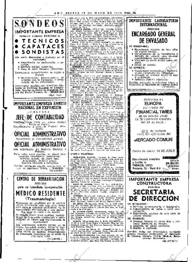 ABC MADRID 29-05-1975 página 74